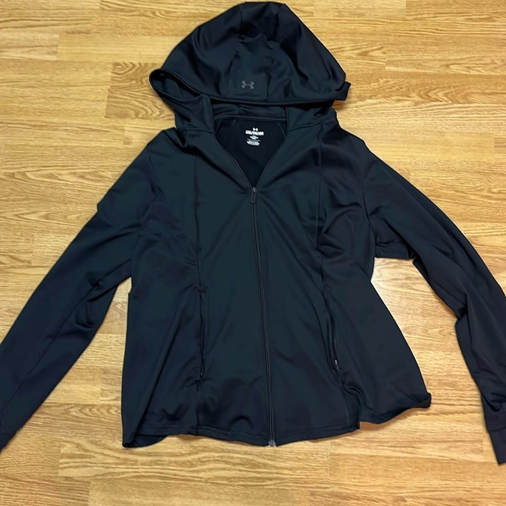 Under Armour Black Zip Up Hoodie